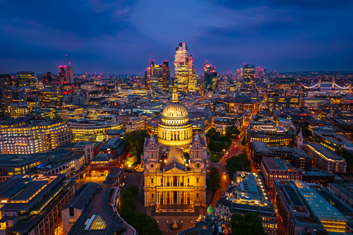 St Paul's London Dusk